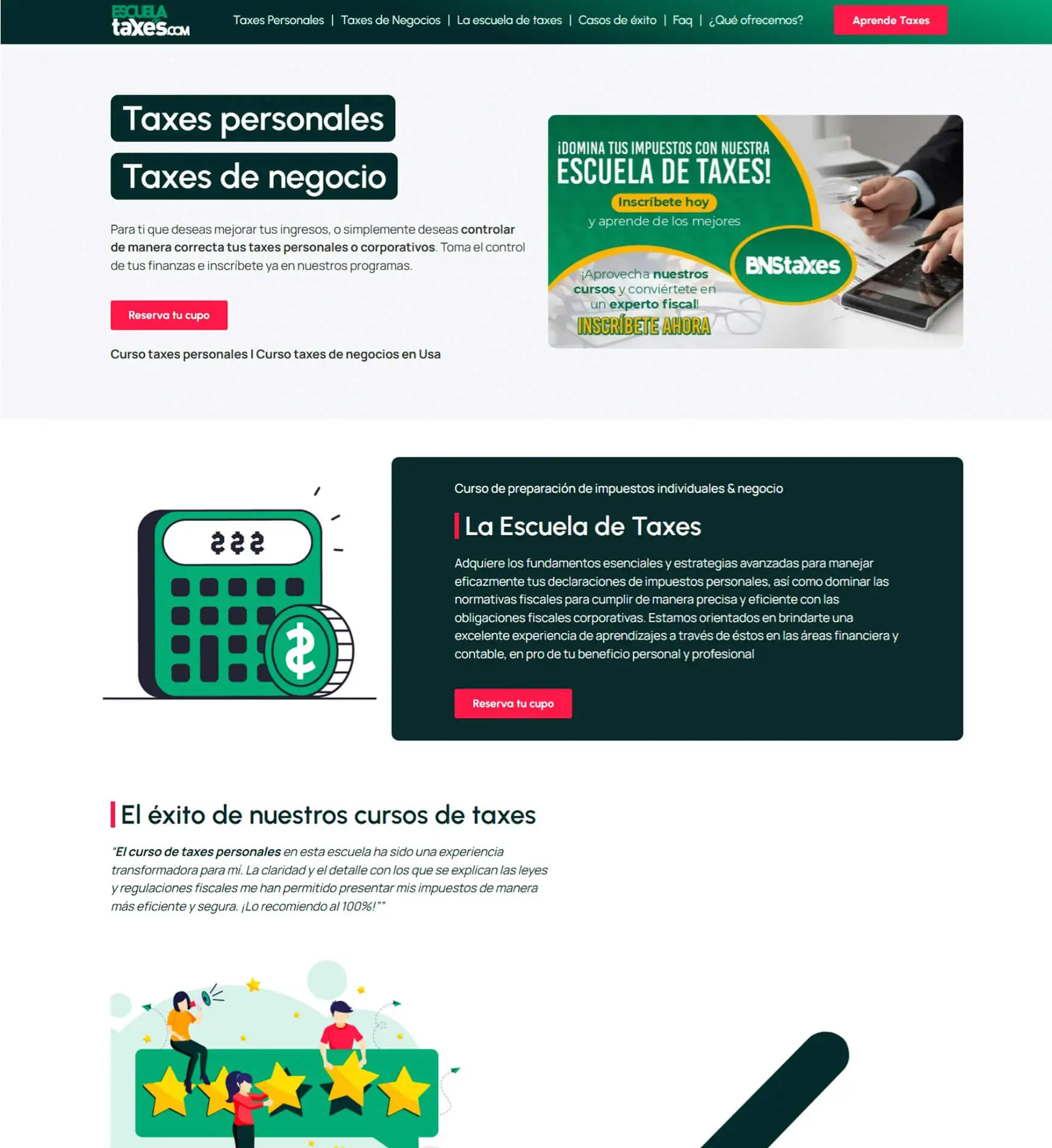 Escuela de taxes